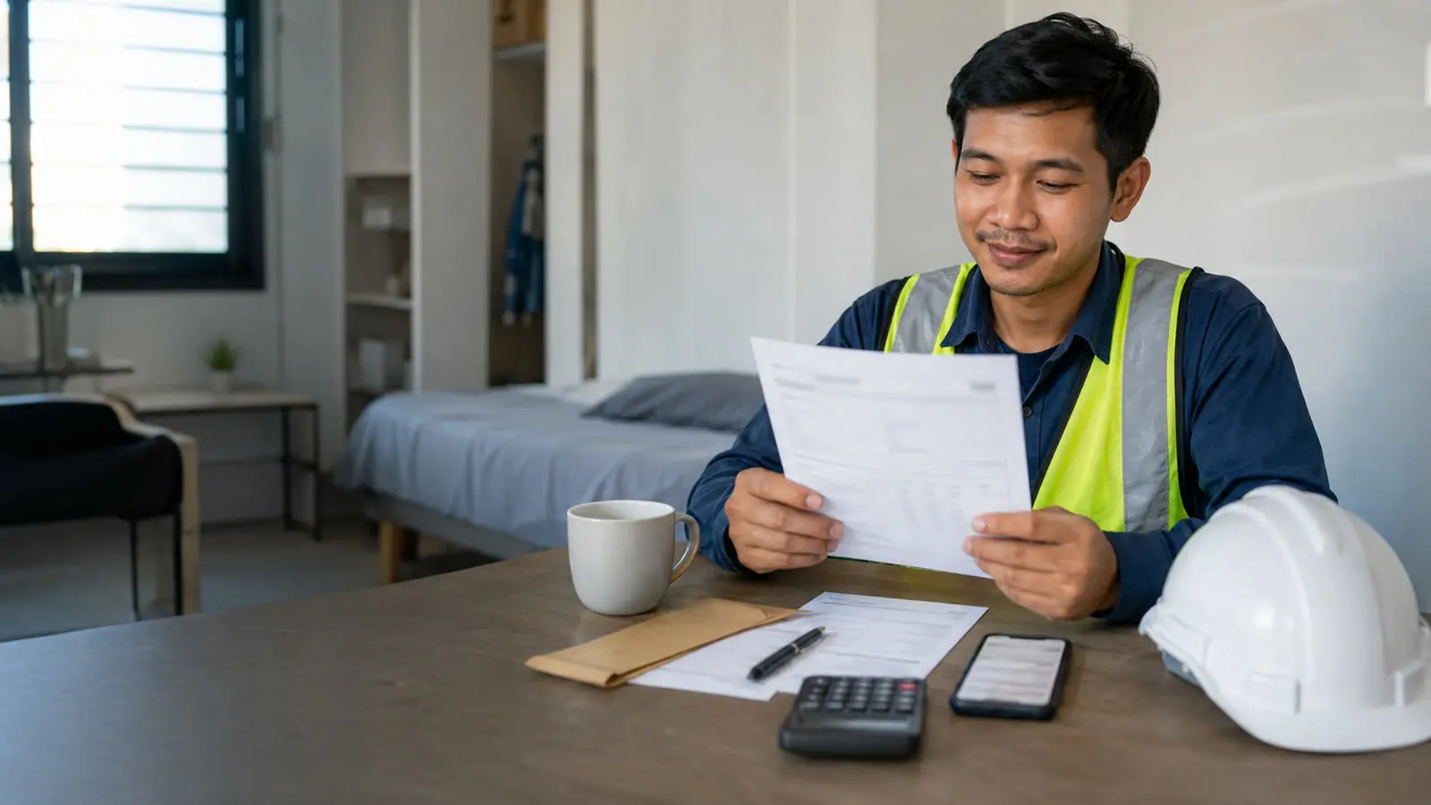 Pay, rights & deposit
